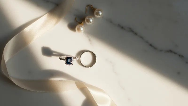 Bijoux En Saphir De Mariage